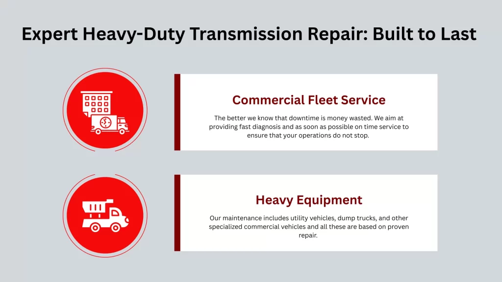Expert Heavy-Duty Transmission Repair Built to Last