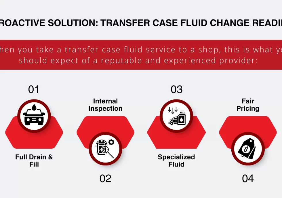 The Proactive Solution Transfer Case Fluid Change Reading PA