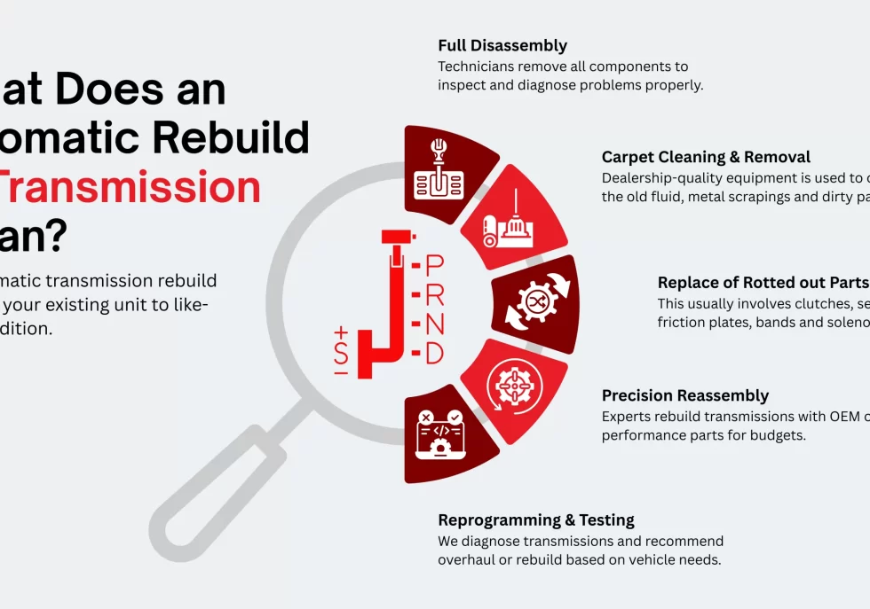 What Does an automatic Rebuild of Transmission Mean