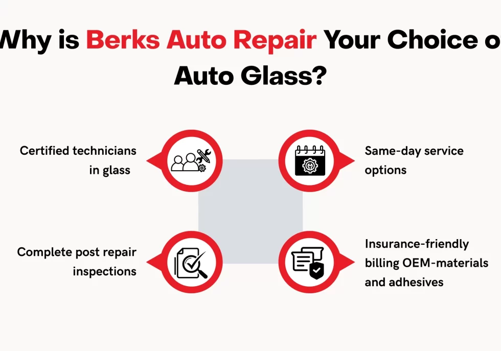 Why is Berks Auto Repair Your Choice of Auto Glass