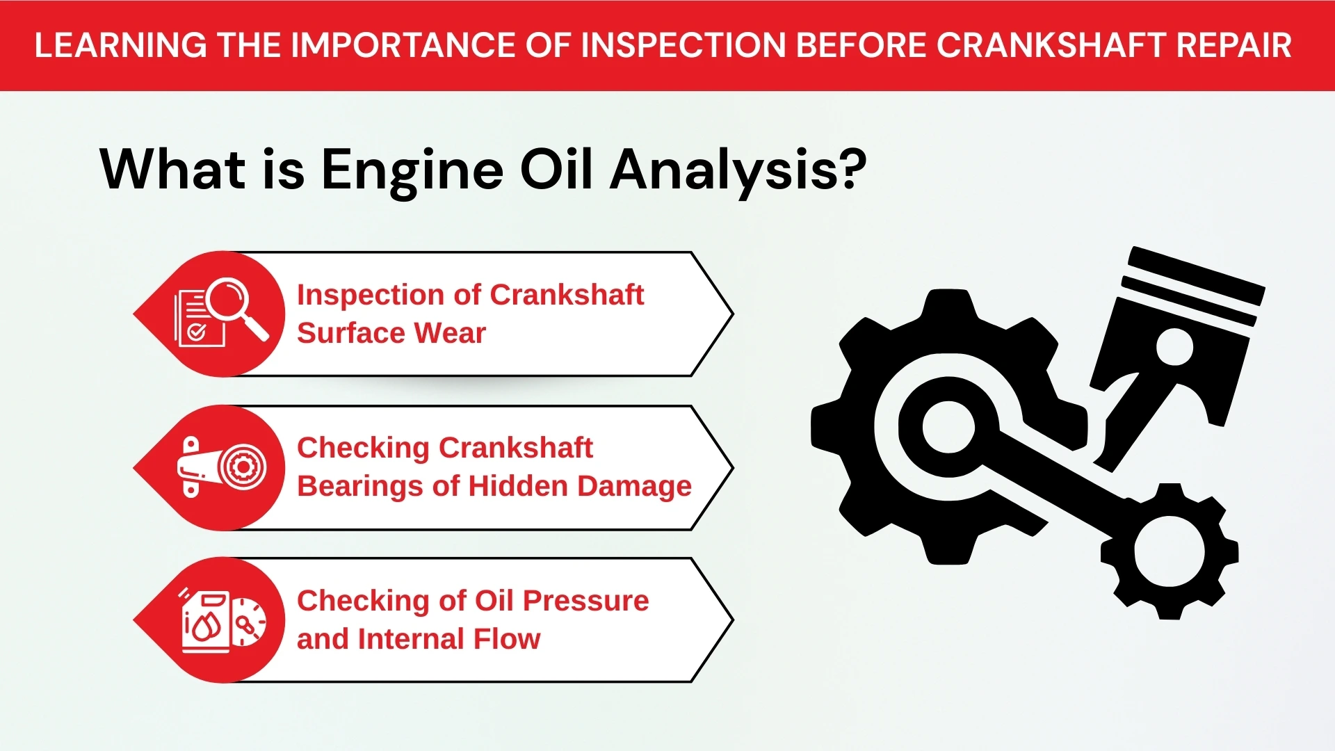 Learning The Importance of Inspection Before Crankshaft Repair