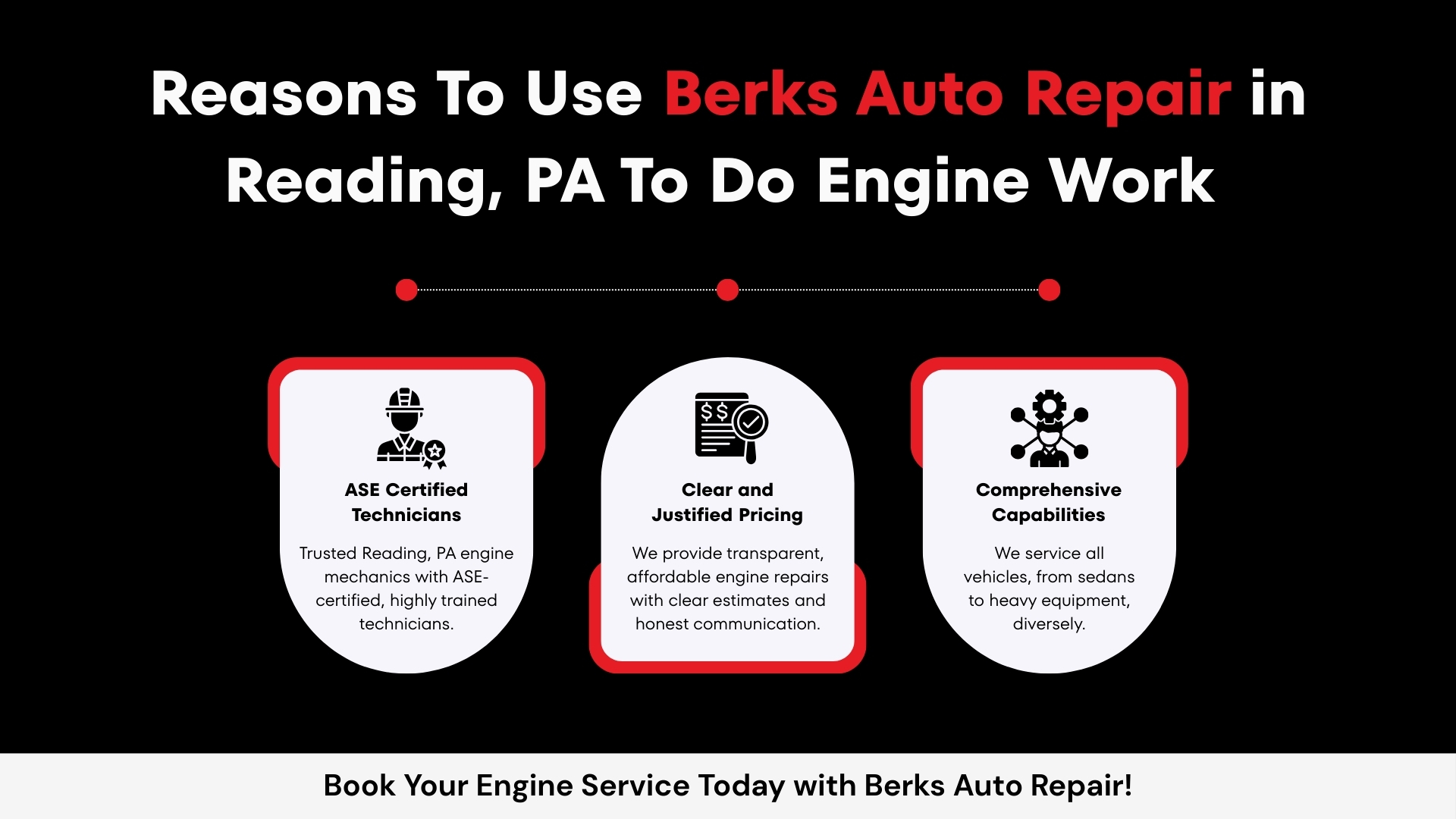 Reasons To Use Berks Auto Repair in Reading, PA To Do Engine Work